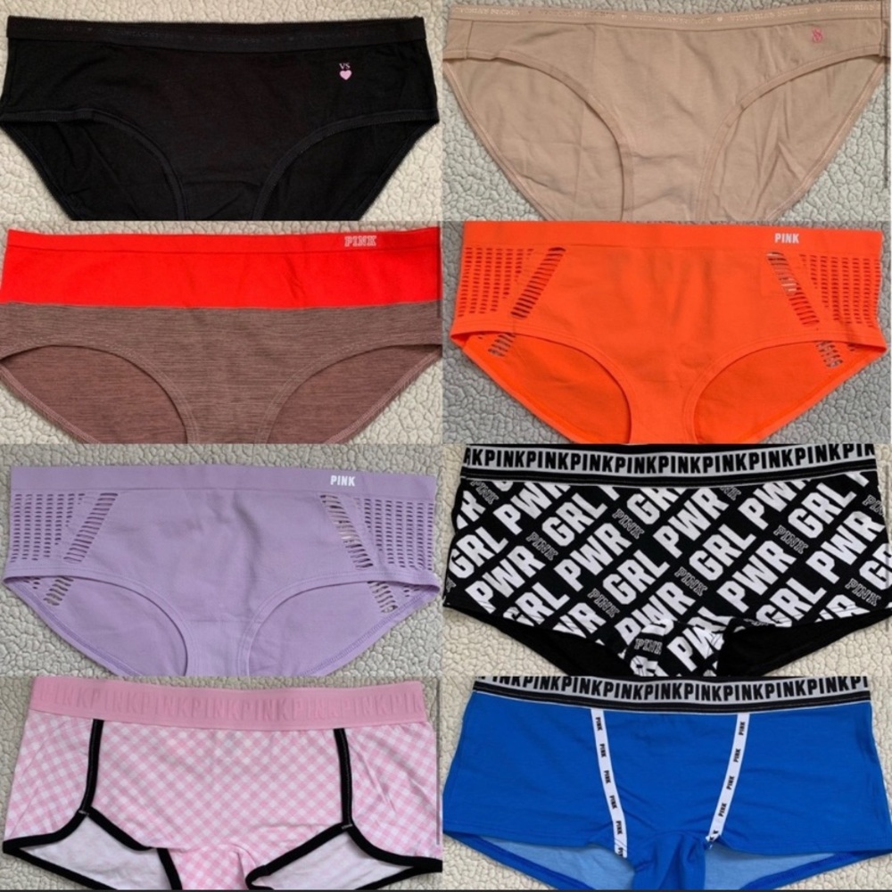 8pcs of Victoria/pink underwear